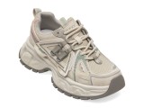 Pantofi sport GRYXX gri, 909, din material textil si piele naturala