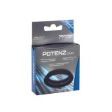 Set 2 Inele Penis Potenzduo M, Negru