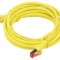 Cablu patch cord Cat6 LSZH 3m galben