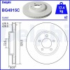 Set discuri frana fata DELPHI, Chrysler 300 C (Lx, Le), 09.2004-, 300 C Touring (Lx, Le), 09.2004-12.2010, 300c, 09.10-, Fata; puntea fata