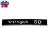 Sigla scris &quot;Vespa 50&quot; spate Vespa 50 R (69-83) 2T AC 50cc
