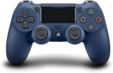 Controller Sony Wireless Dualshock Playstation 4, Albastru Cu Negru PlayStation 4, Second-Hand