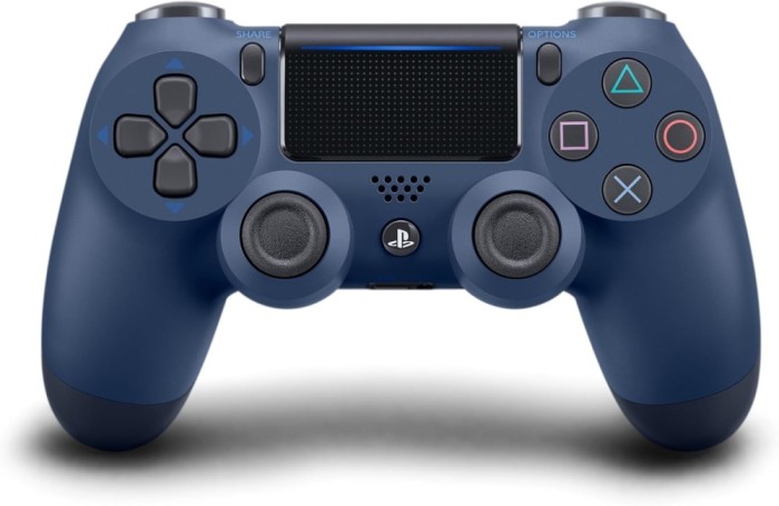 Controller Sony Wireless Dualshock Playstation 4, Albastru Cu Negru PlayStation 4, Second-Hand