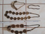 Lot salba colier vechi vintage alama margele