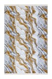 Cumpara ieftin Rolă Covor Cauciucat Luxena 03279B Gri / Auriu Moftx