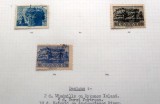 Grecia 1942&ndash;1944 &ndash; Ocupația Germană, lot 3 timbre seria Views, ștampilate -GB