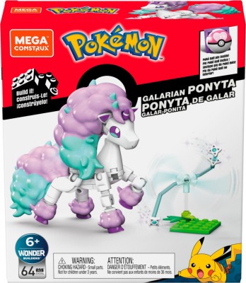 Pokemon mega construx galarian ponyta foto