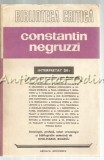 Cumpara ieftin Constantin Negruzzi Interpretat De: - Vasile Alecsandri, Gheorghe Bulgar etc.