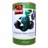 Masline negre fara samburi in saramura Ethras 2kg MGR28969