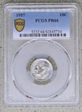10 Cents 1957 PCGS PR66