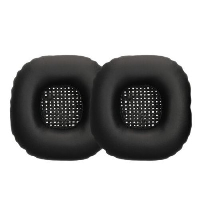 Set 2 Earpads kwmobile pentru Marshall Major II, Piele ecologica, Negru, 60766.01 foto