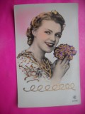 HOPCT 12159 -FELICITARE VECHE -FEMEI FRUMOASE -FRANTA -EUROPA - -ROMANTICA- -CIRCULATA
