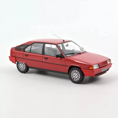 Macheta auto Citroen BX 16 TRS 1983 rosu, 1:18 Norev foto