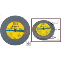 Piatra polizor de banc 125x12.7x16 mm VOREL