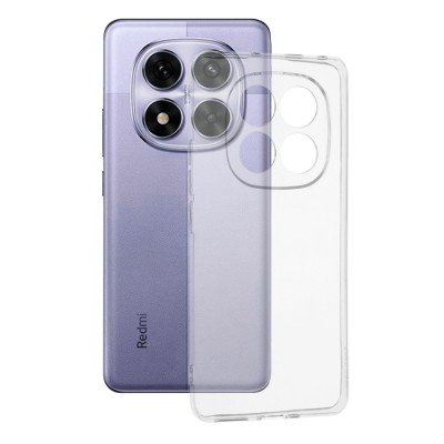 Husa silicon transparenta Xiaomi Redmi Note 14 Pro 5G Poco X7 foto