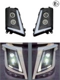 Cumpara ieftin Set faruri LED stanga + dreapta cu faza scurta, faza lunga si lumini de zi DRL pentru VOLVO FH4 FM4 2012+ О&ETH; М 21221130, 22239219, 22239254, 21221135,