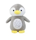Pinguin de plus cu muzica si proiectie 25 cm, Baby Sunki