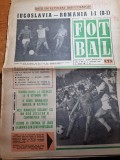 fotbal 4 septembrie 1969-semicentenarul u. cluj,iugoslavia-romania 1-1