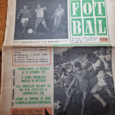 fotbal 4 septembrie 1969-semicentenarul u. cluj,iugoslavia-romania 1-1