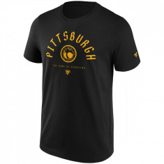 Pittsburgh Penguins tricou de bărbați College Stamp black - S