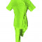 Costum Medical Pe Stil, Verde Lime, Model Andreea - S, L
