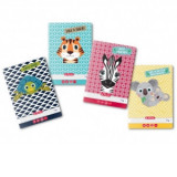 Caiet A5 Tip I, motiv Cute Animals