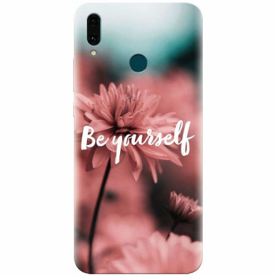 Husa silicon pentru Huawei Y9 2019, Be Yourself foto