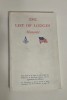 Masonerie Lista Lojilor Masonice Carte in limba engleza