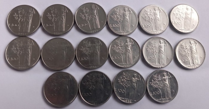 Italia, Lot 100 Lire