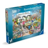 Cumpara ieftin Ravensburger - Puzzle gradina bunicului 500 piese design nou