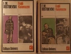 F. M. Dostoievski - Fratii Karamazov, 2 vol. foto