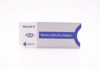 Adaptor card memorie SONY Memory Stick Pro Duo La Memory Stick foto