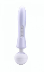 Vibrator Masaj Wand Strong Tunit Alb 20 Moduri Vibratii&amp;amp;8 intensitati USB Mokko Toys foto