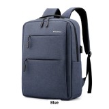 Rucsac TAIKESEN TK-L2, smart casual, rezistent la apa, cu port USB, albastru