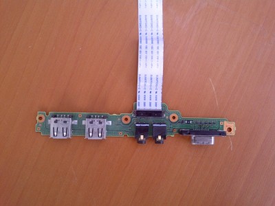 Modul audio, USB, VGA Fujitsu LifeBook P701 foto