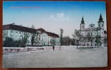 Carte postala, Oradea, centrul orasului, perioada interbelica