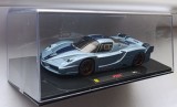 Macheta Ferrari FXX 2007 bleu - Hot Wheels Elite 1/43