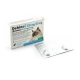 Antiparazitar intern pisici, DEHINEL CAT 230MG 20MG 2TBL