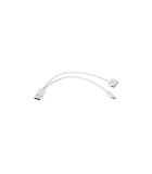 Cablu adaptor 2in1 USB la Lightning si micro USB, Oem