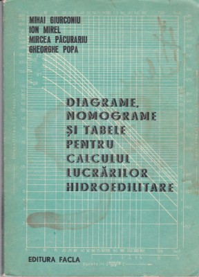 AS - MIHAI GIURCONIU - DIAGRAME, NOMOGRAME SI TABELE PENTRU CALCULUL LUCRARILOR HIDROEDILITARE foto