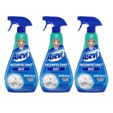 Set 3x Solutie de Curatat si Igienizat Baia, Asevi Anticalcar, cu Pulverizator, 750 ml