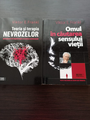 Teoria si terapia nevrozelor + Omul in cautarea sensului vietii - Viktor Frankl foto