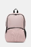 New Era rucsac culoarea roz, mare, cu imprimeu, 60667125