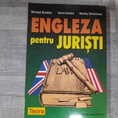 Engleza pentru juristi-Michael Brookes,David Holden,W.Hutchinson