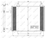 NRF 35351 Condensator, climatizare