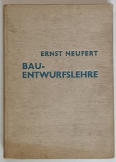 BAU - ENTWURFSLEHRE ( MANUAL ARHITECTULUI ) von ERNST NEUFERT , 1936 foto