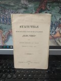 Statutele Societăței de binefacere Cuza Vodă din com. Berezeni, jud. Fălciu, &icirc;nființată la 1 februar 1909, Iași 1910, 196