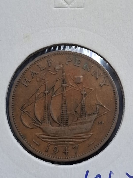 Half penny 1947