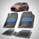 Cumpara ieftin Covorase Auto Hyundai i10 2013-2016 - Tavita Cauciuc-Blue