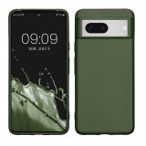 Husa Kwmobile pentru Google Pixel 8, Verde inchis, Silicon, KWM0000208J009C, Carcasa